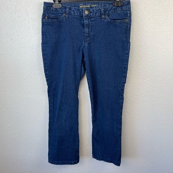 Michael Kors Cropped Jeans Size 4 EUC - Picture 1 of 6